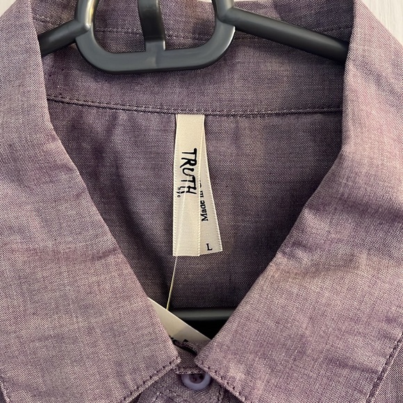 Purple button down - Picture 3 of 3